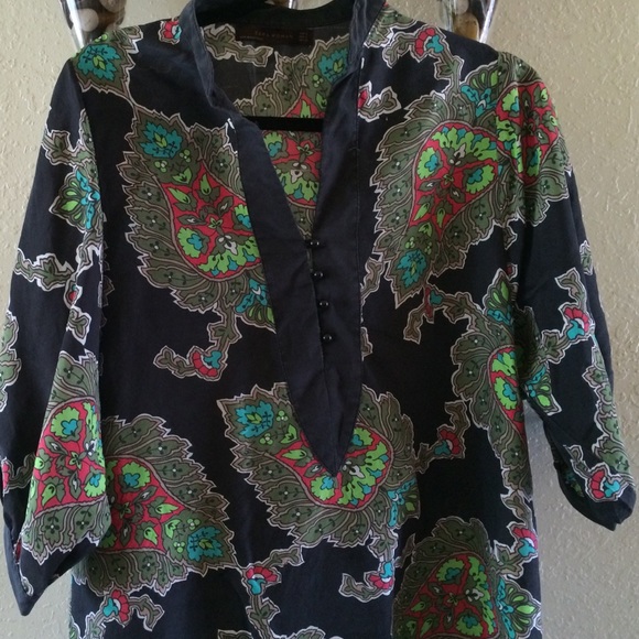 zara tunic top