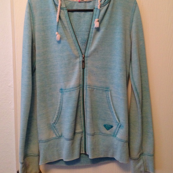 Roxy zip up sweatshirt