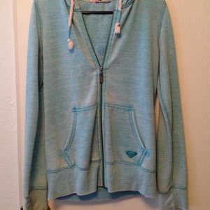 Roxy zip up sweatshirt