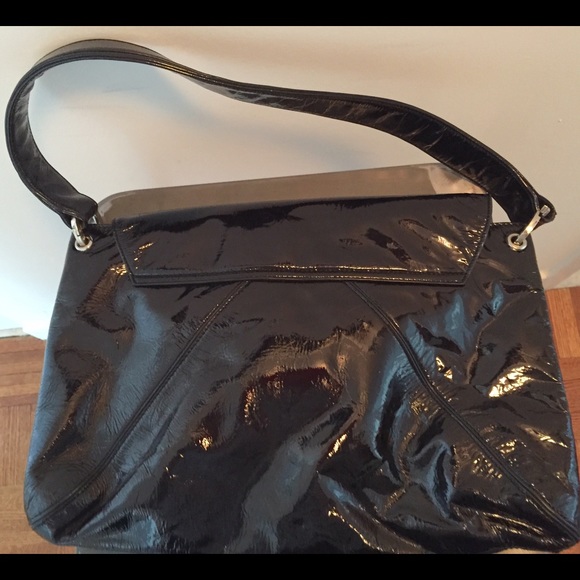 Kooba black patent shoulder bag- final price - Picture 2 of 4