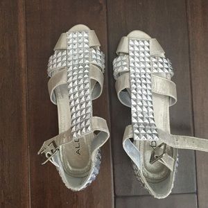 Aldo studded flats brand new