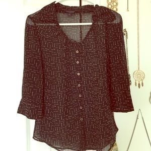 Banana Republic Sheer Top