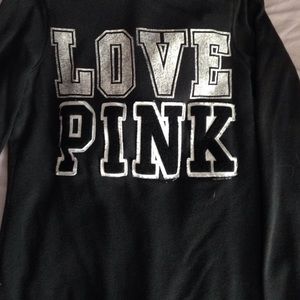 Victoria's Secret Pink black hoodie