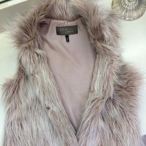 Fur vest size large
