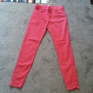 Zara pink denim