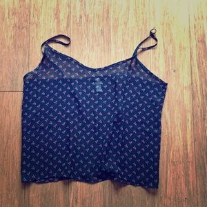American Apparel Chiffon Tank