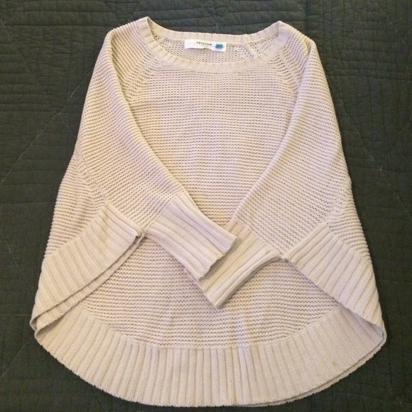 Anthropologie Sparrow Brand Sweater Poncho