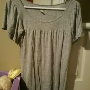 Gray lucky brand shirt