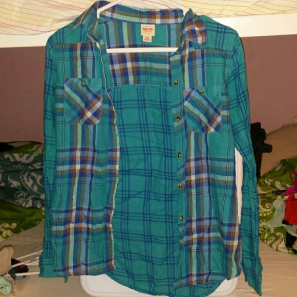 Blue flannel