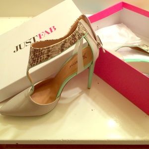 JustFab Teralyn heels.