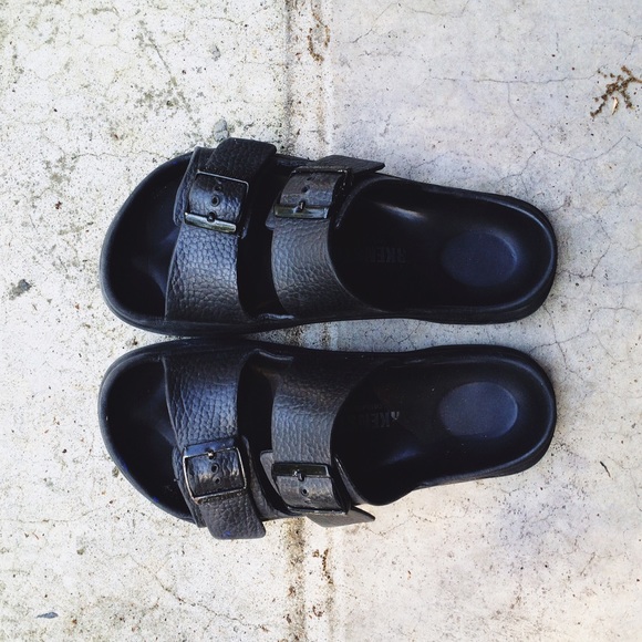 Black Birkenstocks
