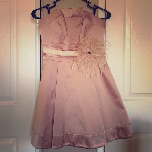 Bebe Glam Flared Dress