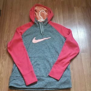 Coral nike sweatshirt