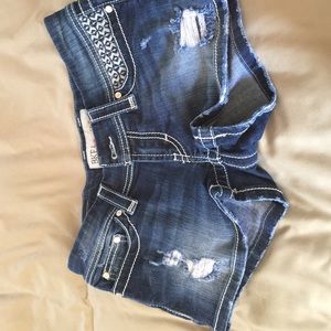 Denim Bke shorts