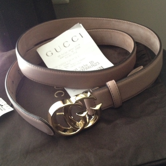 Auth Gucci GG belt. 90/36 - Picture 2 of 2