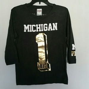 SOLD Pink Quarter Sleeve Shirt