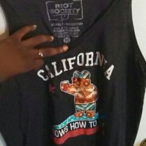 Riot society medium tank top