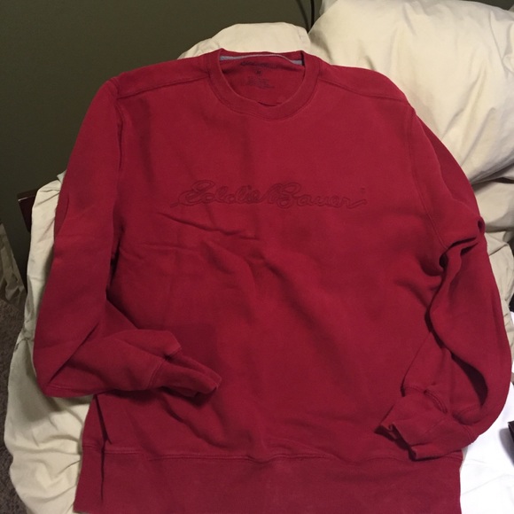 Eddie Bauer Red Sweatshirt size M