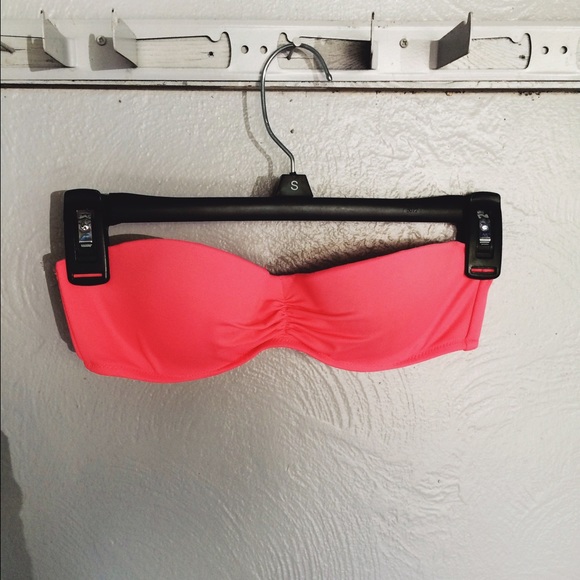 Victoria secrect push up bandeau swim suit top