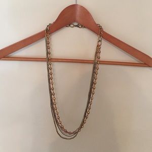 Multilayer Lucky Brand necklace