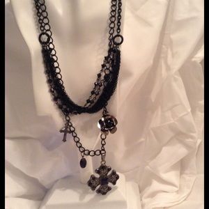 Black Goth Necklace