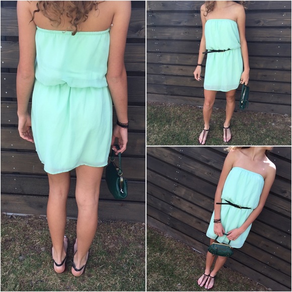 ☀️Cute Strapless Dress - Picture 4 of 4