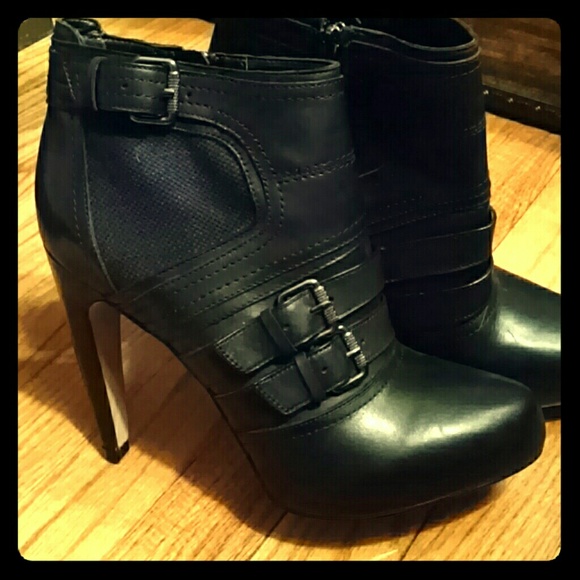 Had to have these killer black booties from nordie