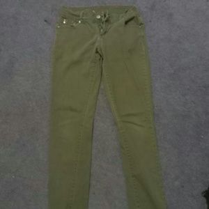 Olive green pants