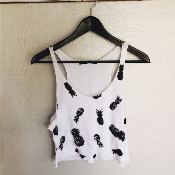 Pineapple crop top