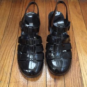 JuJu jelly sandals from American Apparel