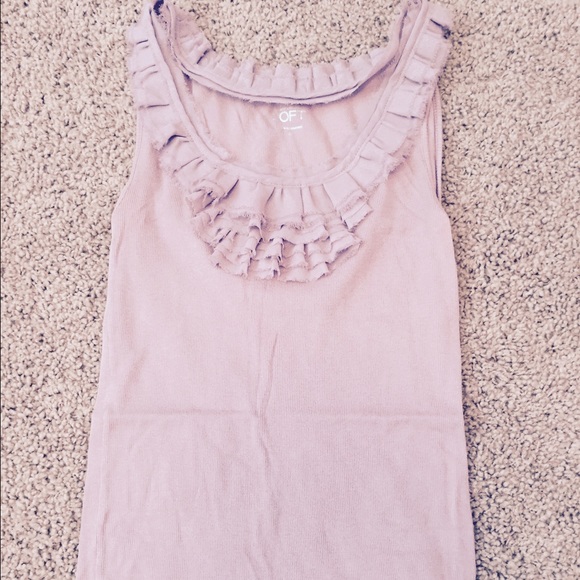 Ann Taylor light purple tank sz m