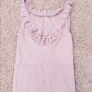 Ann Taylor light purple tank sz m