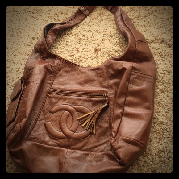Brown handbag