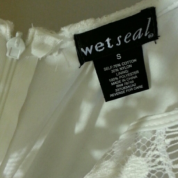 wetseal white lace dress - Picture 3 of 3