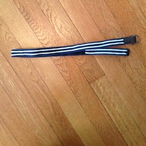 striped belt