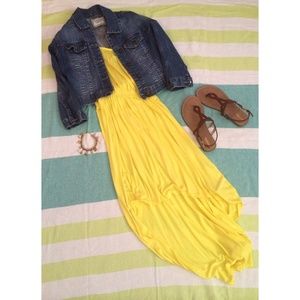 💛Yellow Hi-Low Dress💛