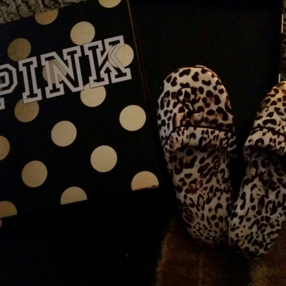 Victoria secret slippers with box 9/10