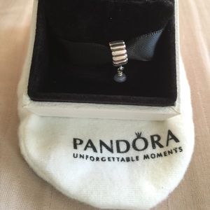 Pandora birthstone September (blue) with box