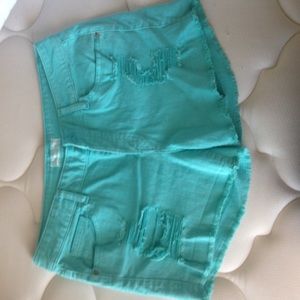 Light blue Guess shorts