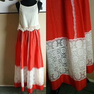 Vintage Maxi Skirt