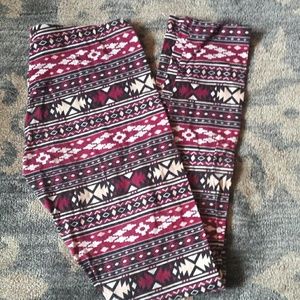 Printed Leggings- size L