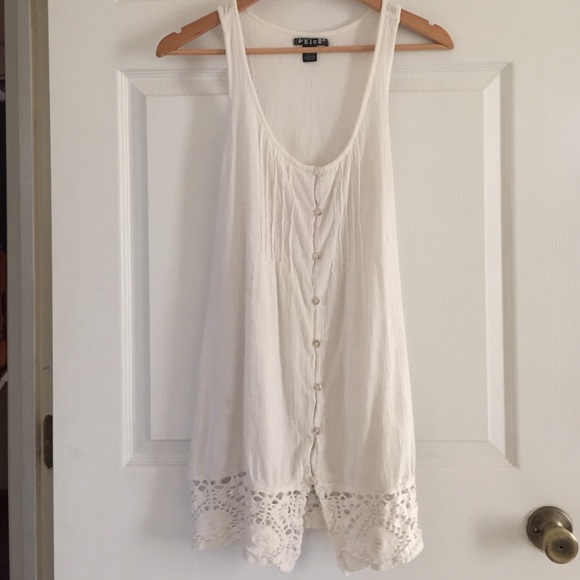 Volcom white sundress
