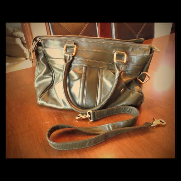 Rebecca Minkoff Olive green satchel purse