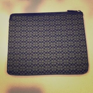 Authentic coach iPad case