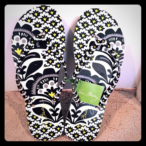 Vera Bradley Fanfare flip flops