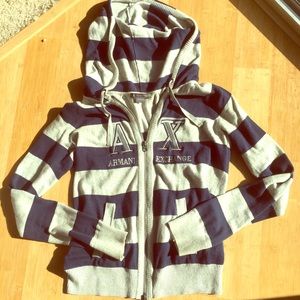 Armani Exchange striped sweater