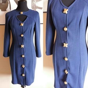 Vintage Navy Dress