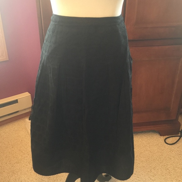 Black skirt with polka dots SOLD