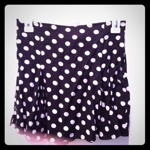 Polka dot skirt