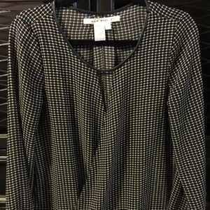 BCBG Wrap Blouse, Size Small